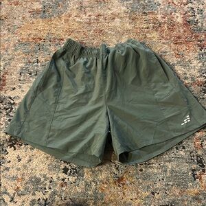 BCG Men's Olive Athletic Shorts